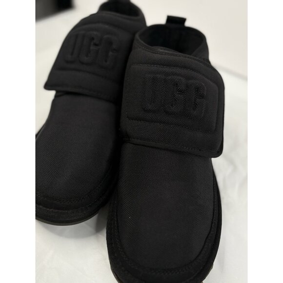 UGG Neumel Ballistic Boots Men’s Size 10 Black Urban Chukka Flap Slip On - Picture 3 of 16